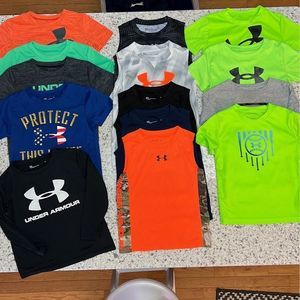 Boys Size 4/5 Under Armour Bundle 14 Items